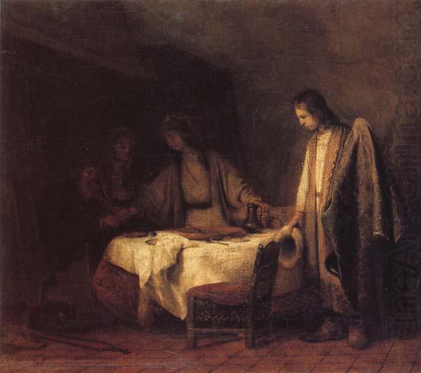 Samuel Dircksz van Hoogstraten Tobias's Farewell to His Parents china oil painting image